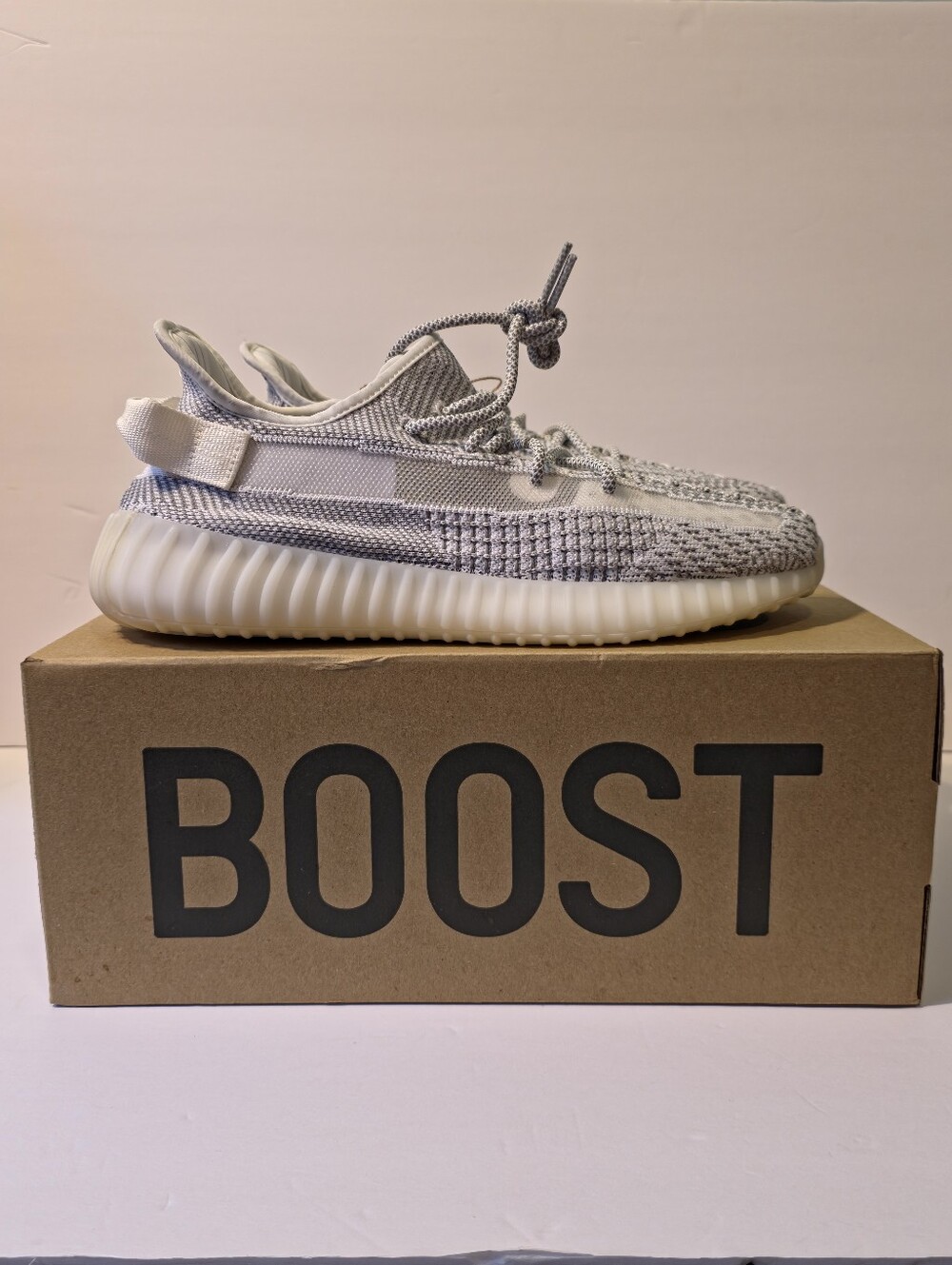 Deadstock Adidas Yeezy Boost 350 V2 "Static" Non Reflective